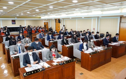 제239회 아산시의회 임시회 개회로 ‘의정활동 돌입’